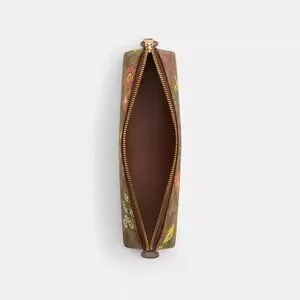 Coach | Accessories | Coach Pencil Case In Signature Canvas With Floral ...